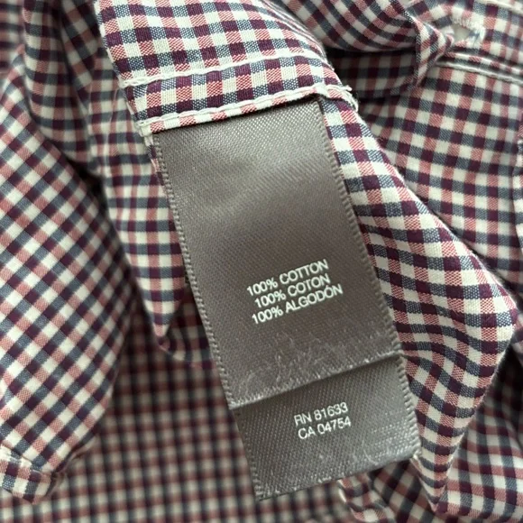 Kenneth Cole Reaction Men’s Button Down Shirt - size S - Picture 8 of 9